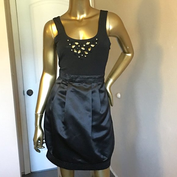 𝗺𝗮𝘅𝗮𝗻𝗱𝗰𝗹𝗲𝗼 Bubble Skirted Cocktail Dress - Picture 2 of 14